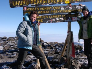 Summit of Mt Kilimanjaro The Highest Peak in Africa